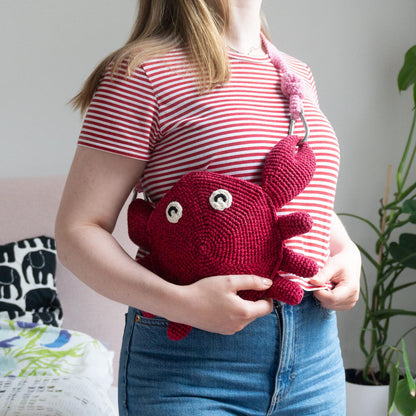 Easy crab bag crochet Pattern
