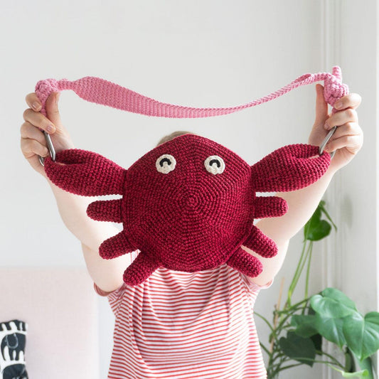 Easy crab bag crochet Pattern