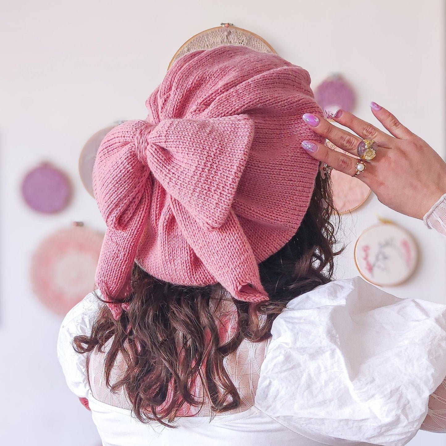 Sweet Blossom Beret Knit Pattern