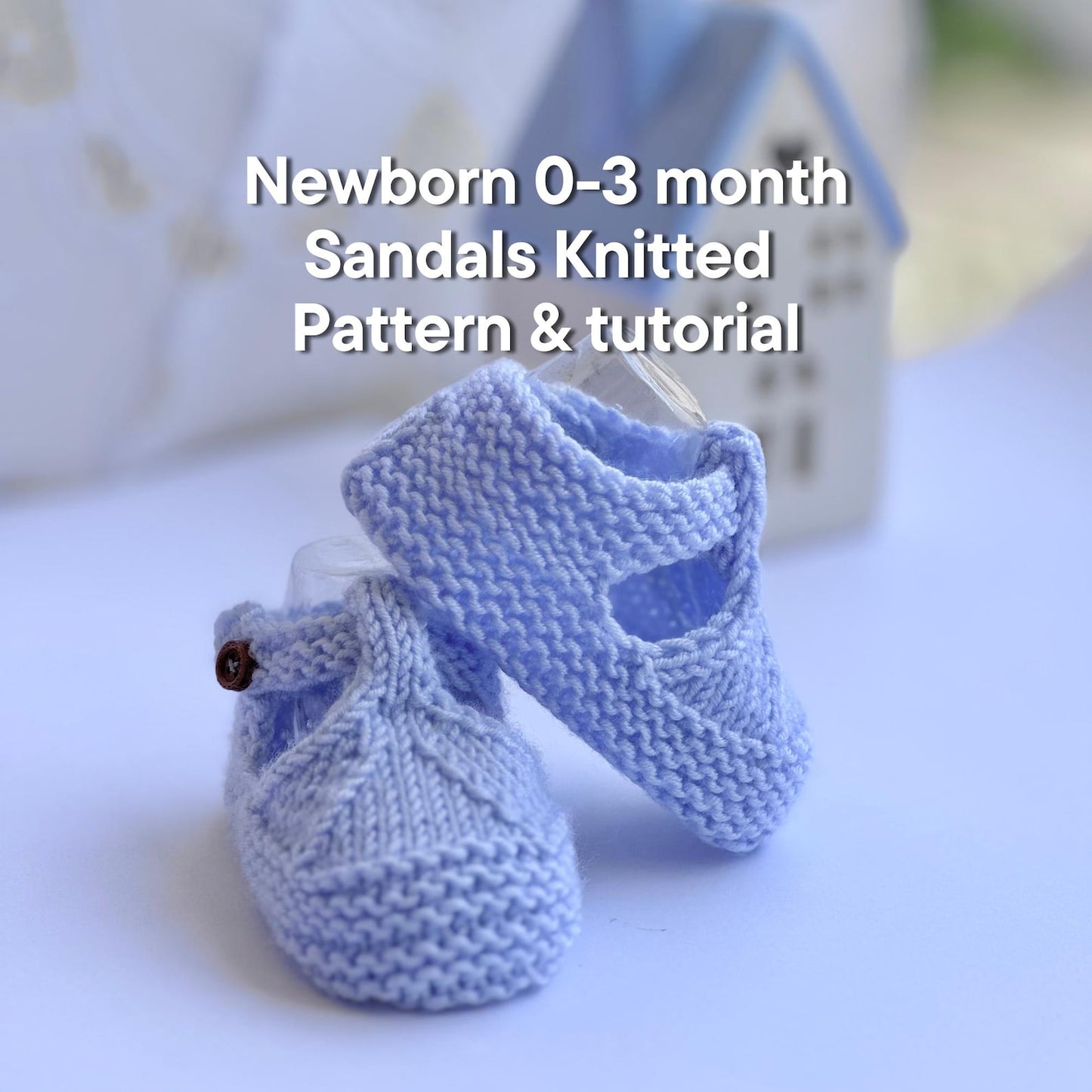 Newborn Booties Knitting Pattern