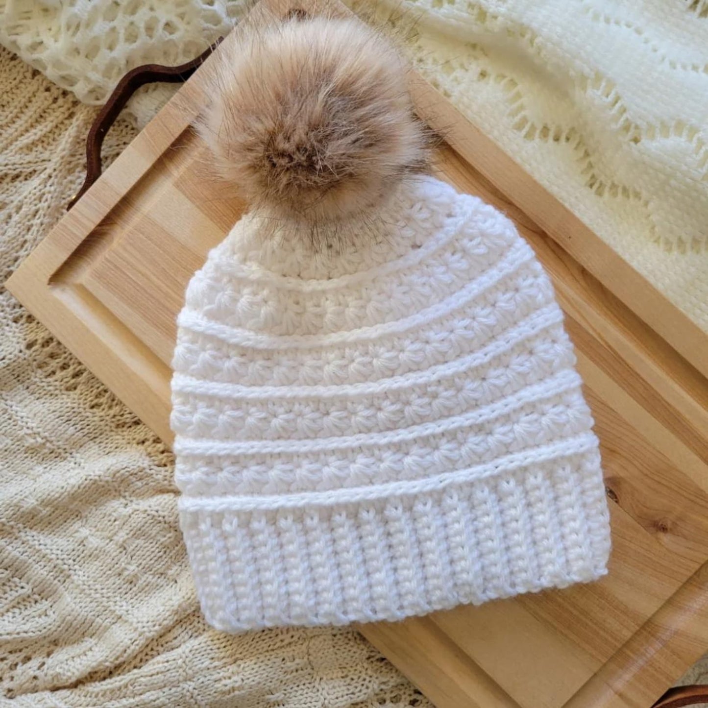 Cozy Ridge Beanie Crochet Pattern