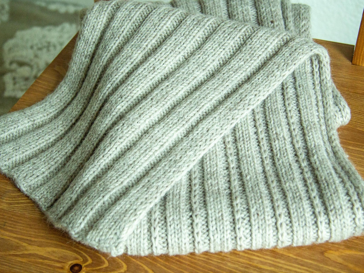 Cozy Texture Scarf Knitting Pattern
