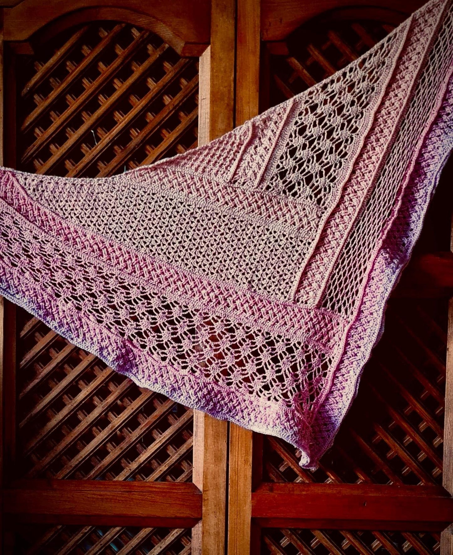Sunset Breeze Scarf Crochet Pattern