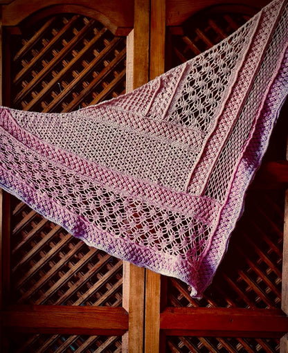 Sunset Breeze Scarf Crochet Pattern