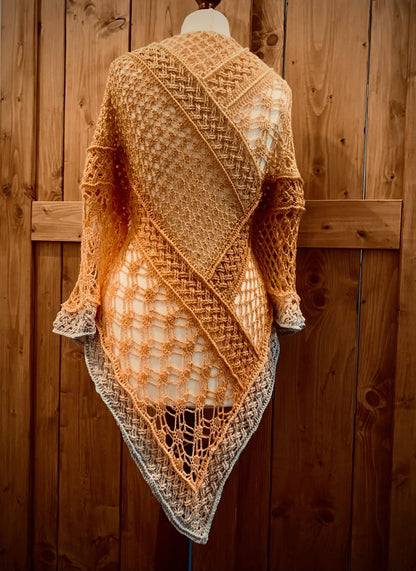 Sunset Breeze Scarf Crochet Pattern