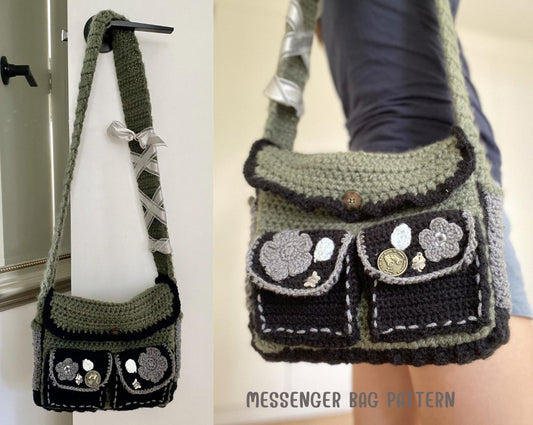 Everyday Messenger Bag – Crochet Pattern
