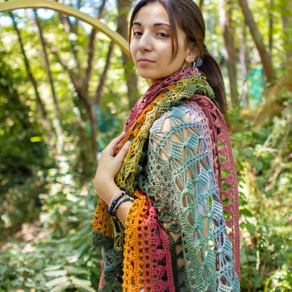 Mountain Shawl Crochet Pattern