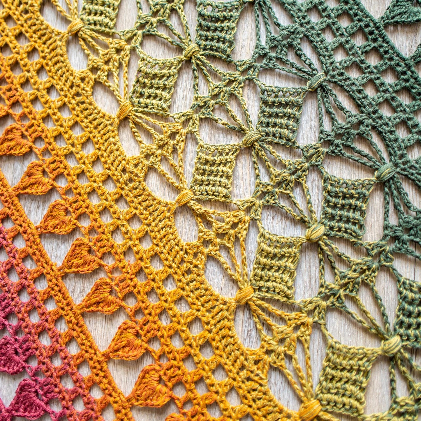 Mountain Shawl Crochet Pattern