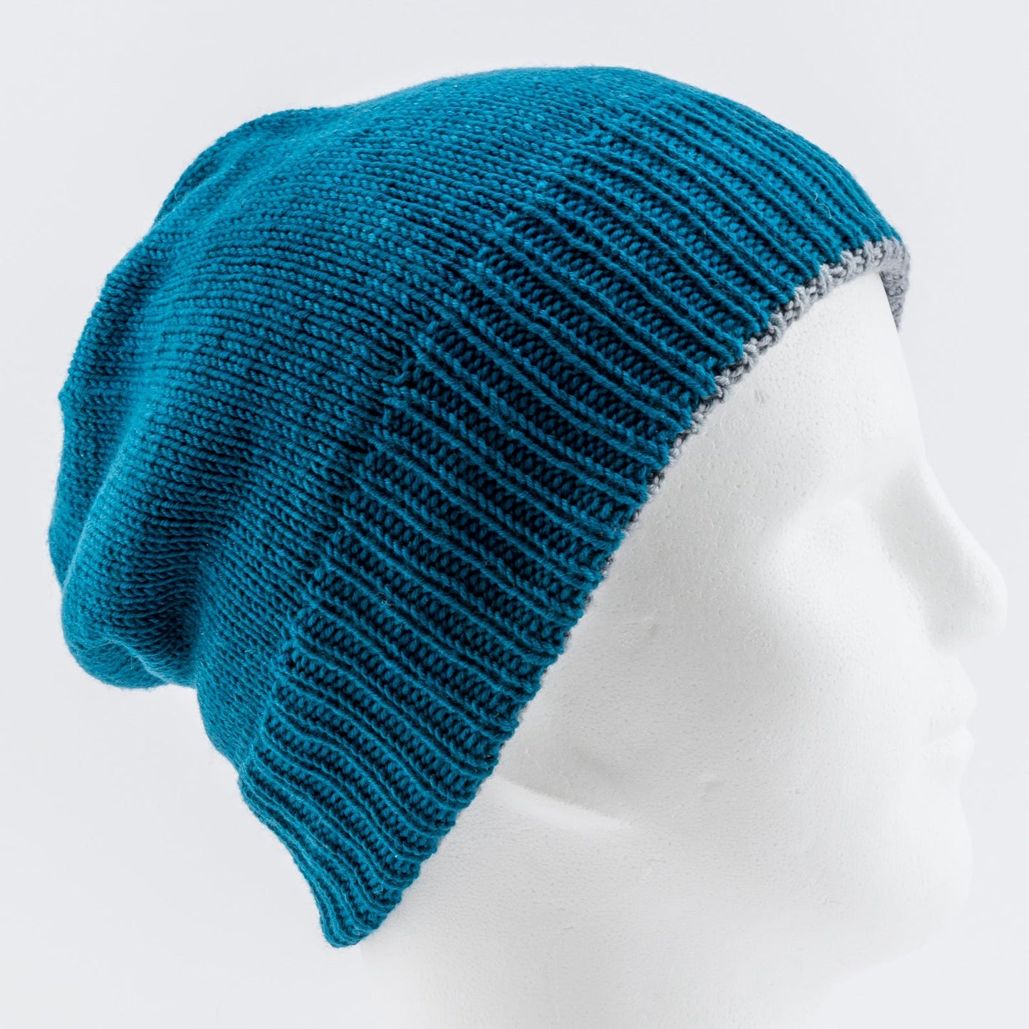 Cozy Reversible Hat Knitting Pattern
