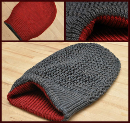 Cozy Reversible Hat Knitting Pattern