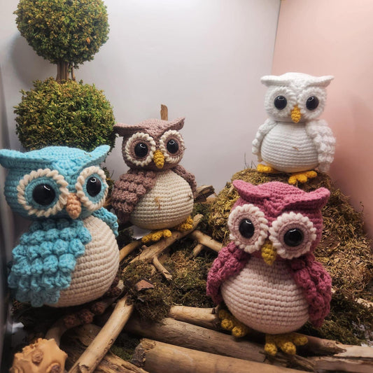 Rotating Owl Crochet Pattern