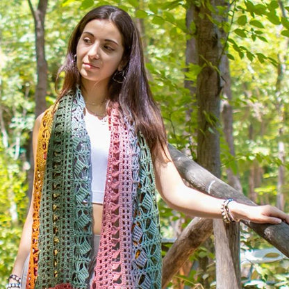 Mountain Shawl Crochet Pattern