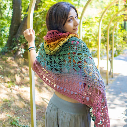 Mountain Shawl Crochet Pattern