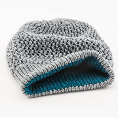 Cozy Reversible Hat Knitting Pattern