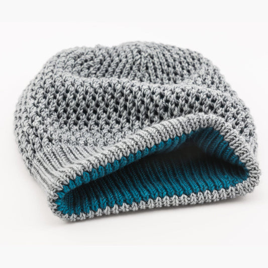 Cozy Reversible Hat Knitting Pattern