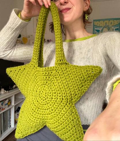 Cute & Easy Star Bag Crochet Pattern