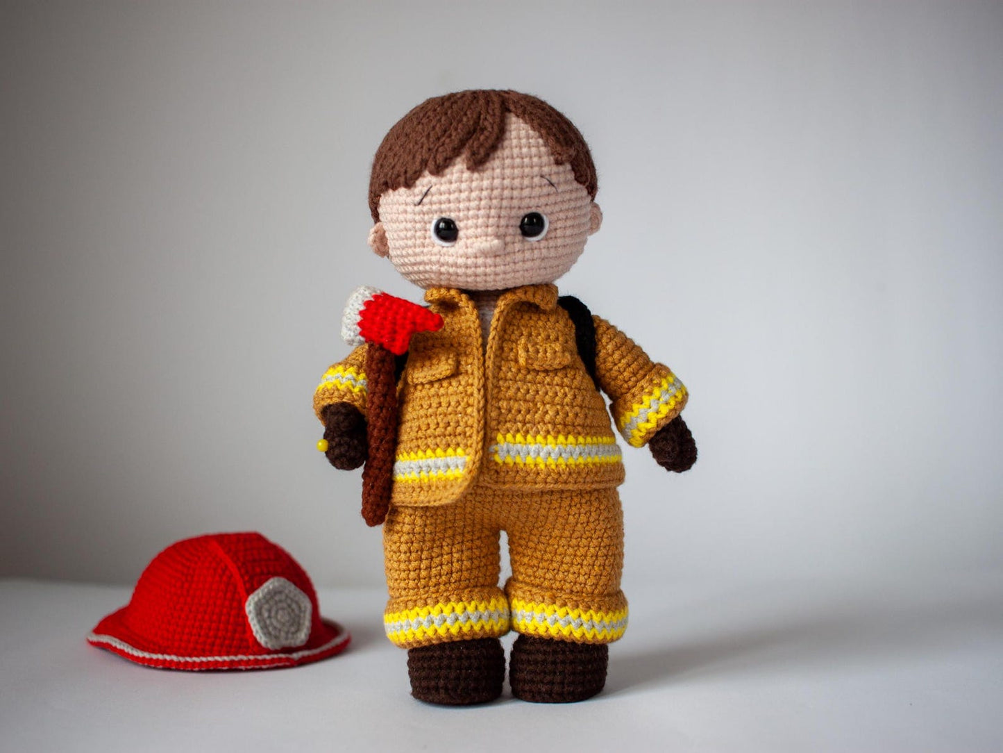 Firefighter Hero Crochet Pattern