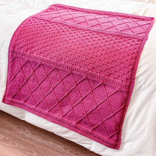 Berry Blanket knitting Pattern