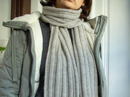 Cozy Texture Scarf Knitting Pattern