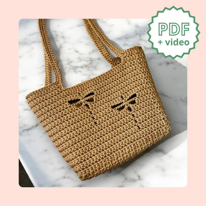 Dragonfly Crochet Bag Pattern