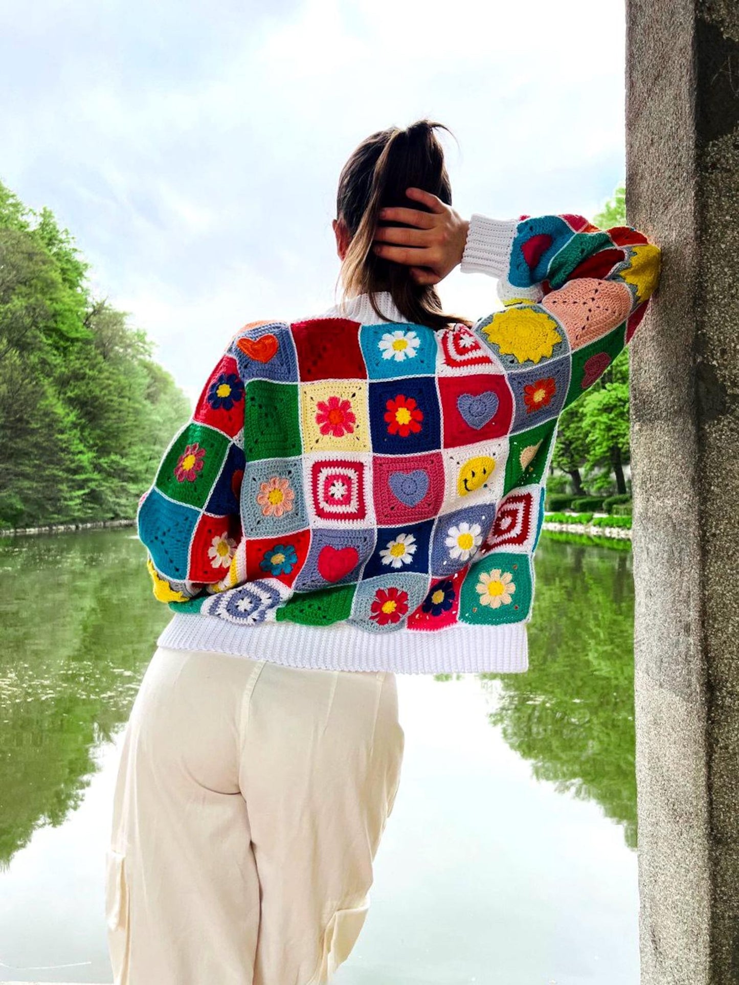 Easy Granny Square Cardigan Pattern