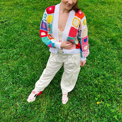 Easy Granny Square Cardigan Pattern