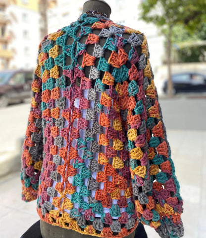 Everyday Oversized Cardigan Crochet Pattern