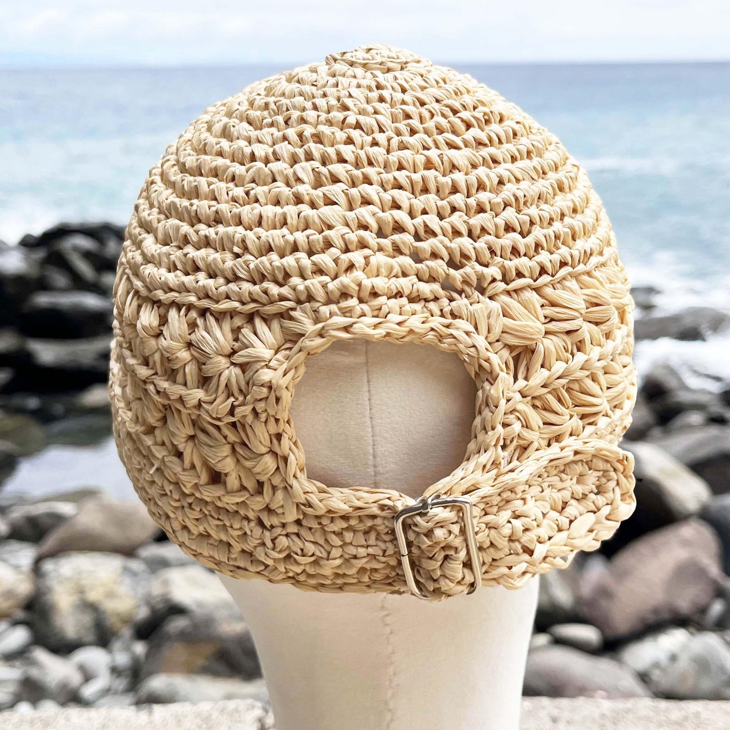 Floral Baseball Cap Crochet Pattern