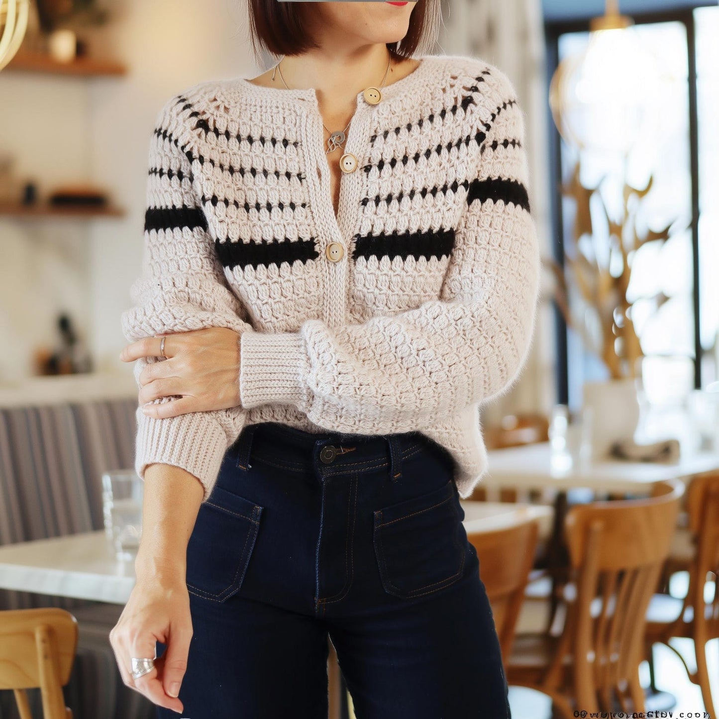 stylish cardigan Crochet Pattern