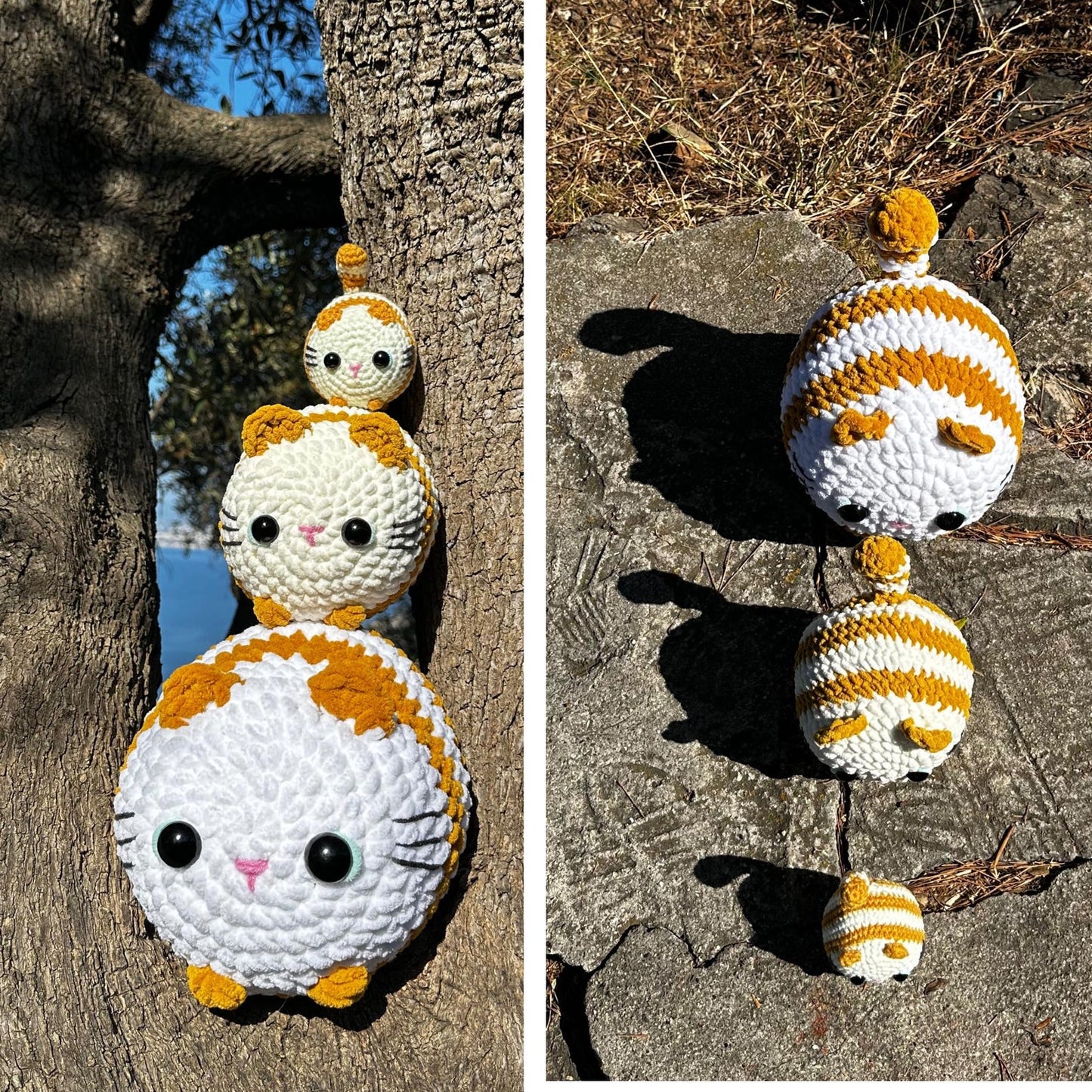 Cute Ball Cat Crochet Pattern