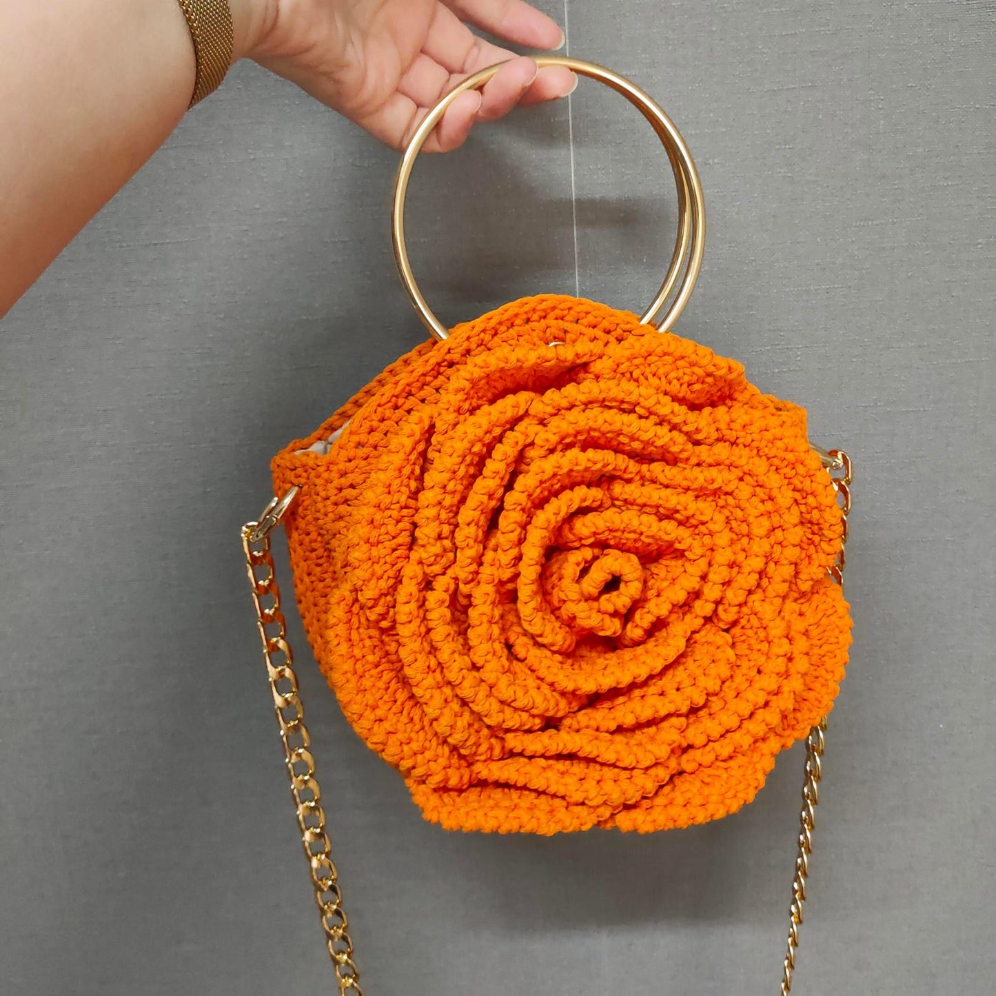 BloomRose Crochet Bag Pattern