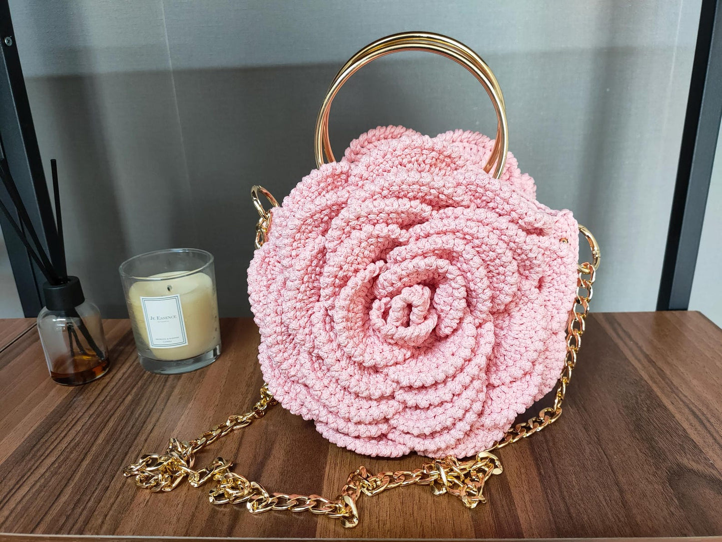 BloomRose Crochet Bag Pattern