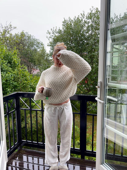 Snowdrift Sweater Crochet Pattern