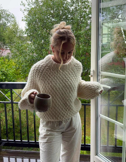 Snowdrift Sweater Crochet Pattern