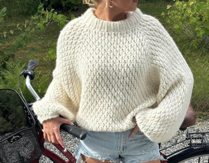 Snowdrift Sweater Crochet Pattern