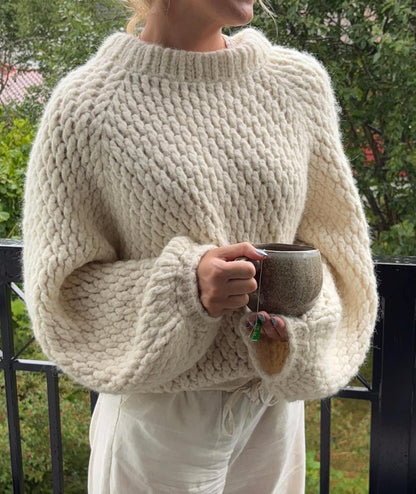 Snowdrift Sweater Crochet Pattern