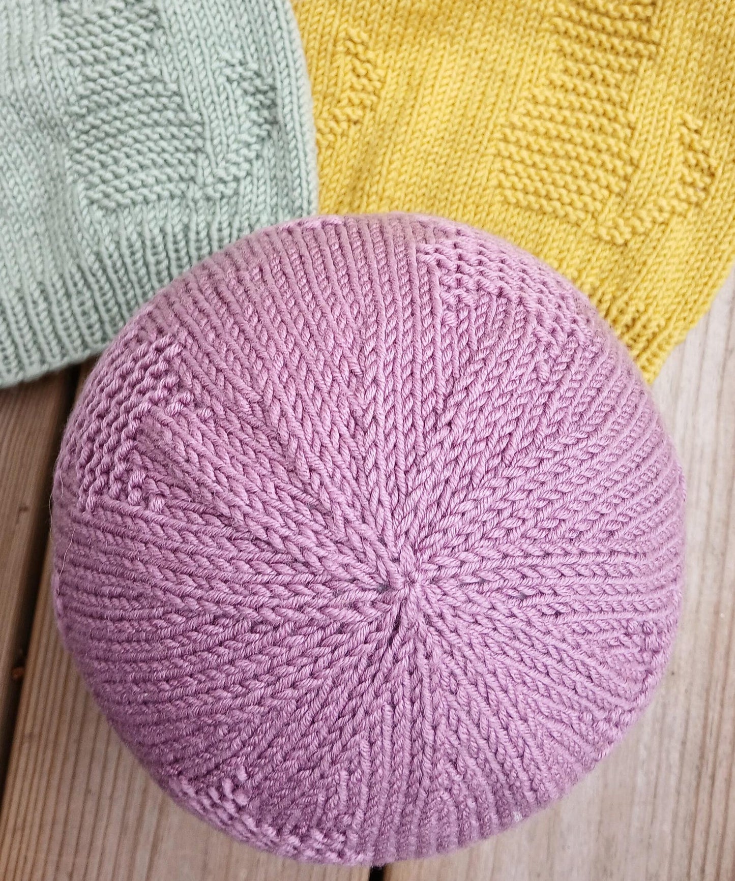 Cozy Cat Family Hat Knitting Pattern
