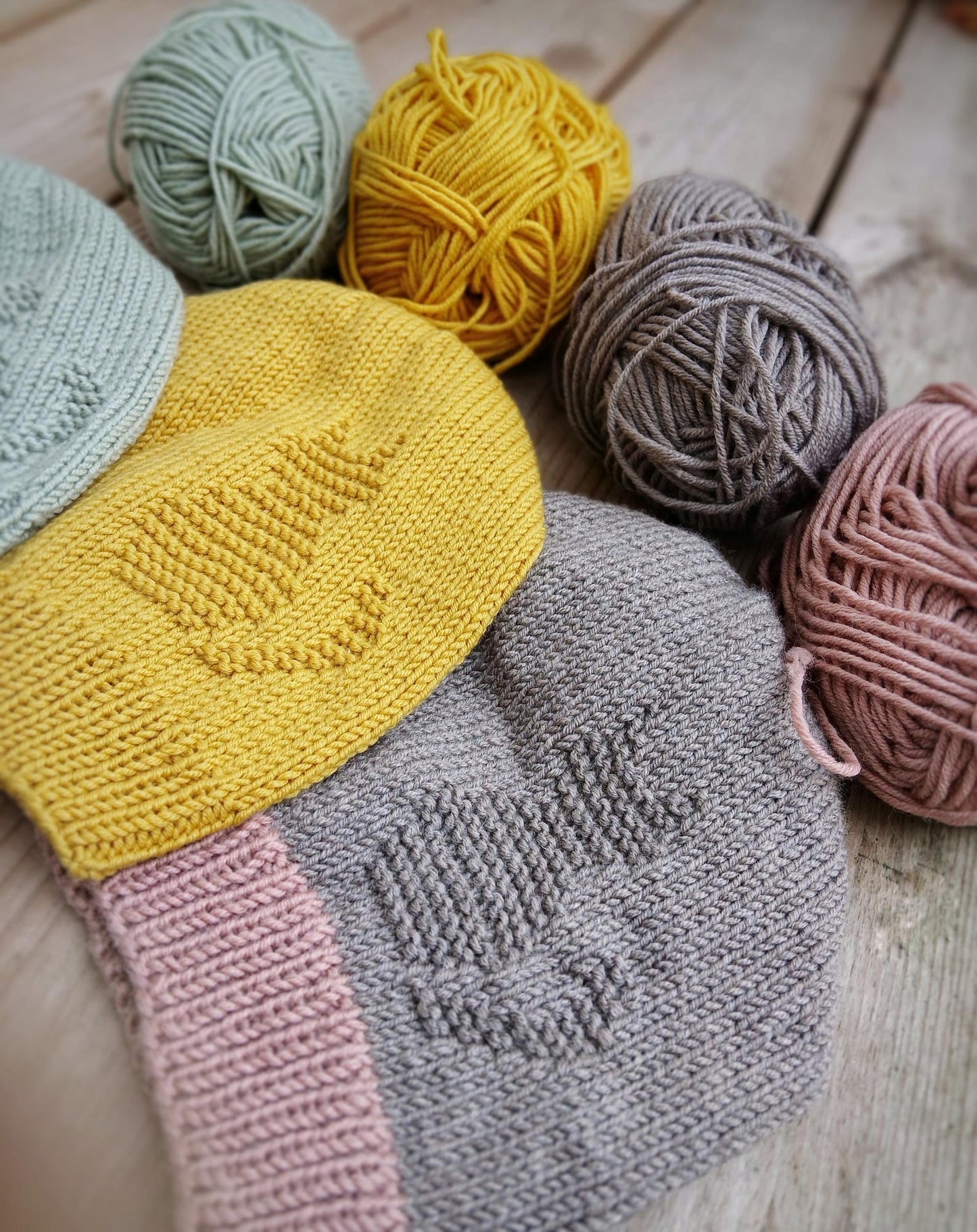 Cozy Cat Family Hat Knitting Pattern
