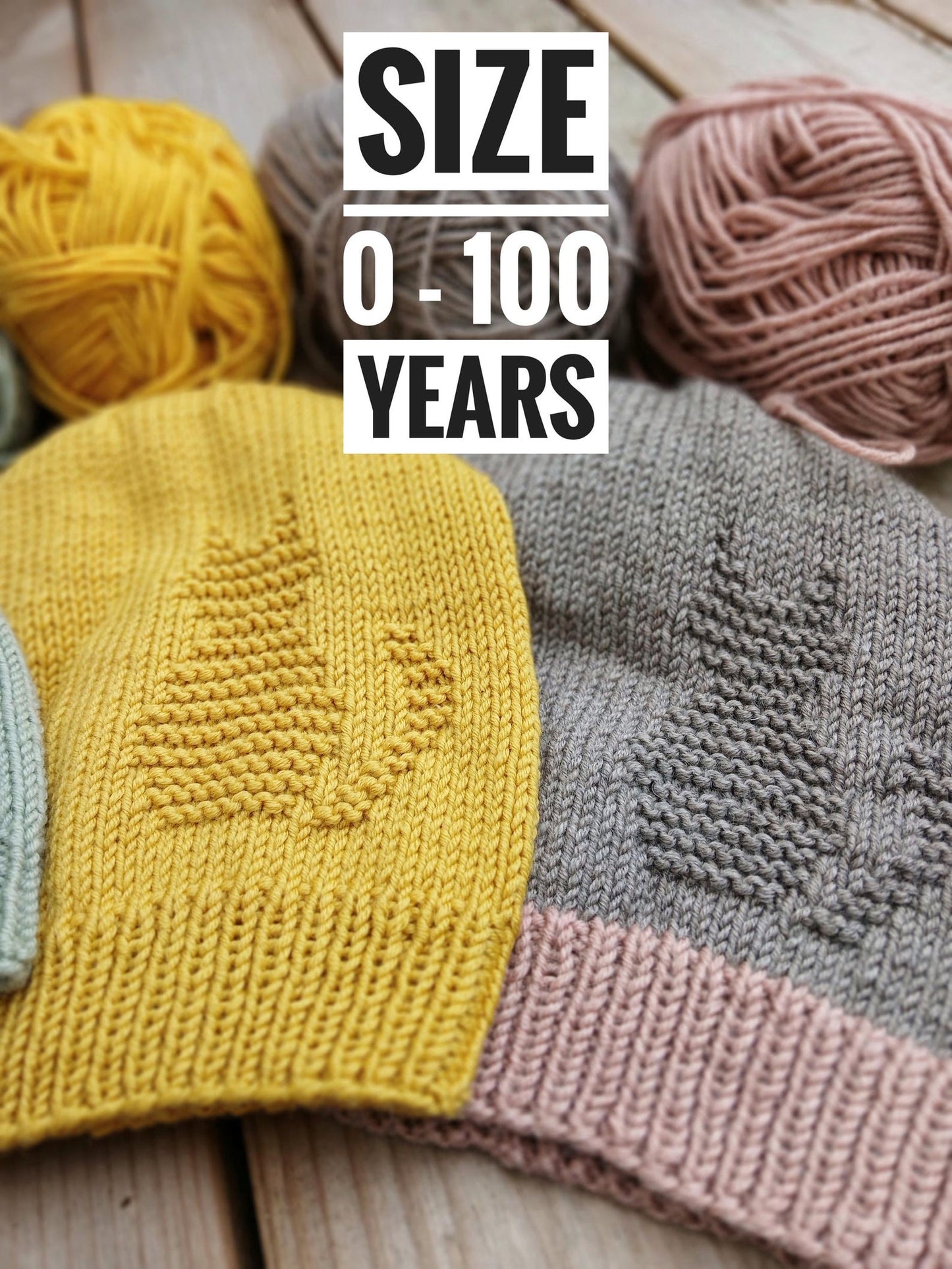 Cozy Cat Family Hat Knitting Pattern