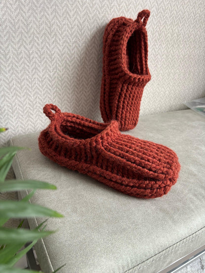 EasyComfort Slippers Crochet Pattern-PDF