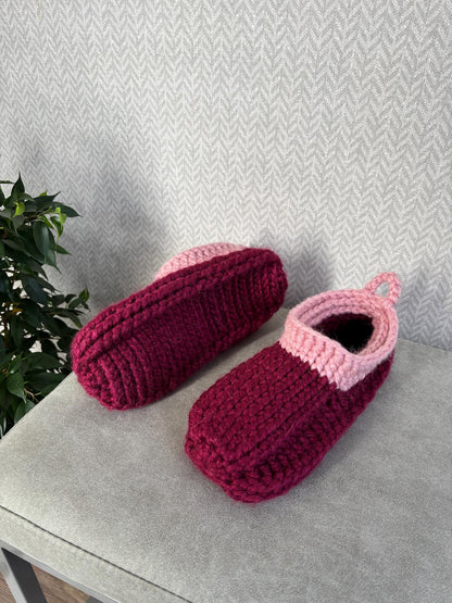 EasyComfort Slippers Crochet Pattern-PDF