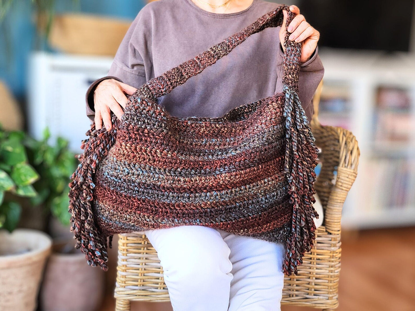 Quick Practical Tote Bag - Crochet Pattern