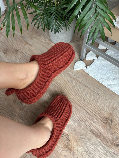 EasyComfort Slippers Crochet Pattern-PDF