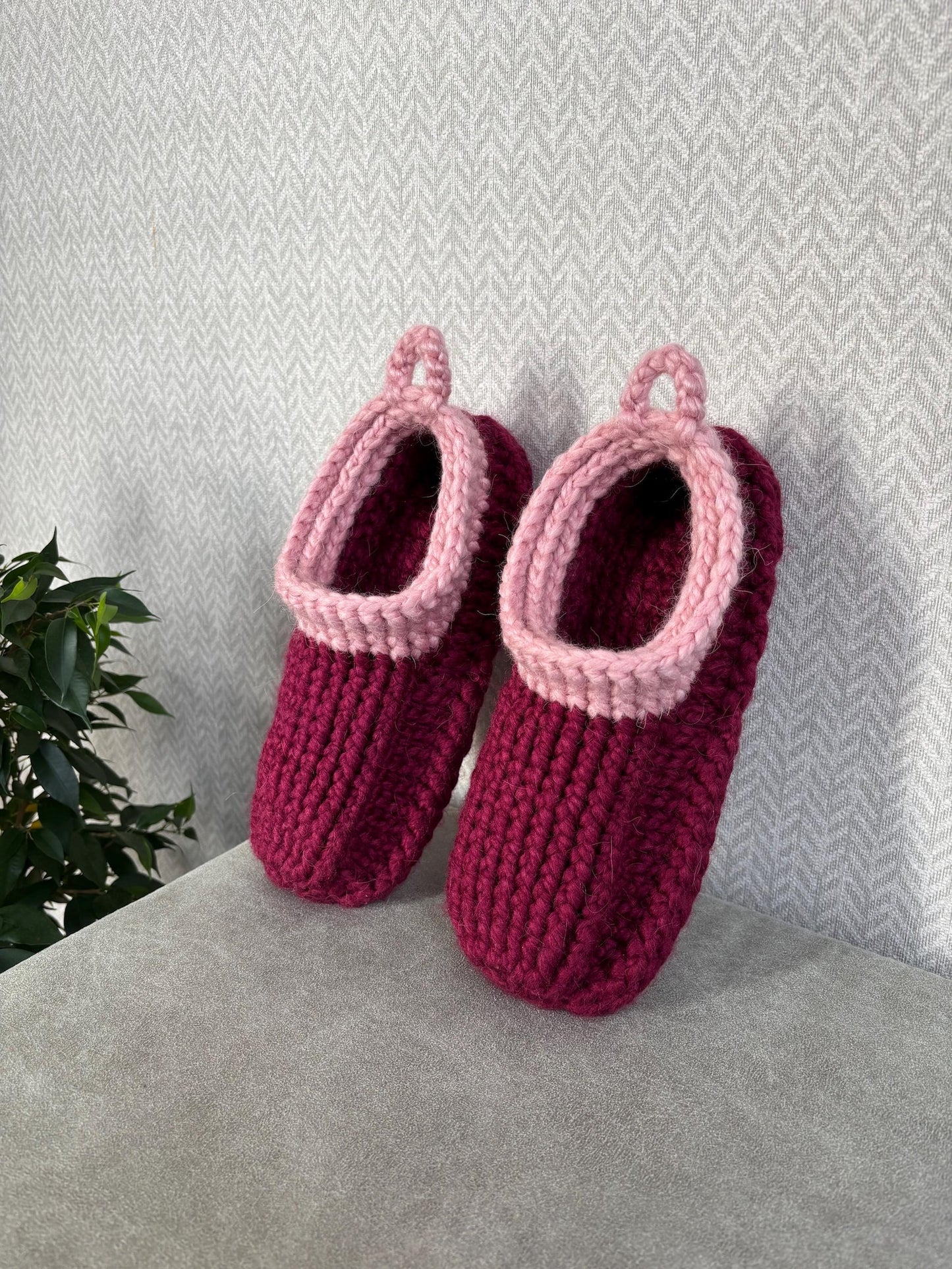 EasyComfort Slippers Crochet Pattern-PDF
