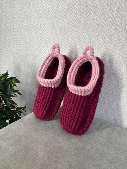 EasyComfort Slippers Crochet Pattern-PDF