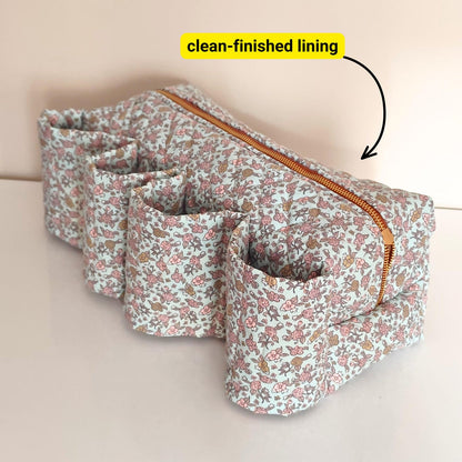 Quilted Hair Tool Case - Sewing Pattern