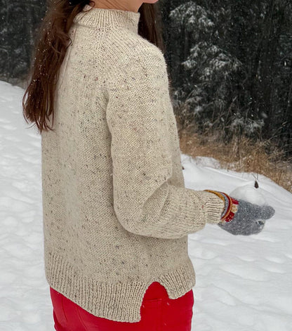 CozyFit Raglan Sweater - Knit Pattern