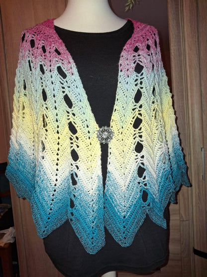 Freefly Shawl Crochet Pattern