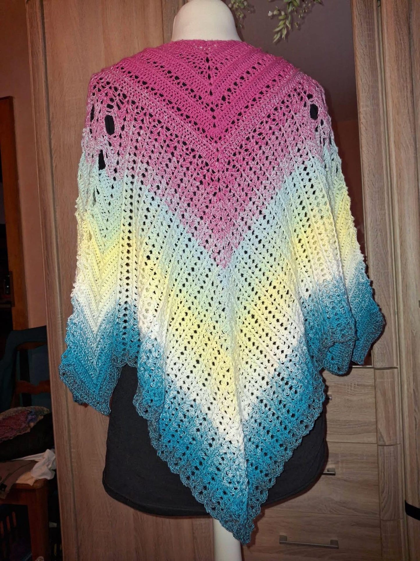 Freefly Shawl Crochet Pattern