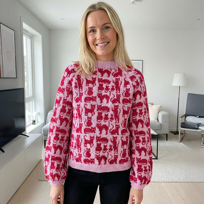 Cat Sweater Knitting Pattern